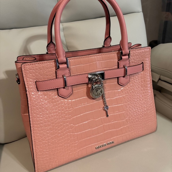 Michael Kors Hamilton Primrose Satchel MD NEW w/ tags - Picture 1 of 16